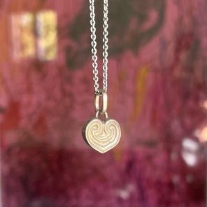 Vintage heart necklace from Paris